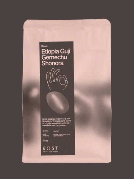 Kawa ROST Etiopia Guji Gemechu Shonora 250g