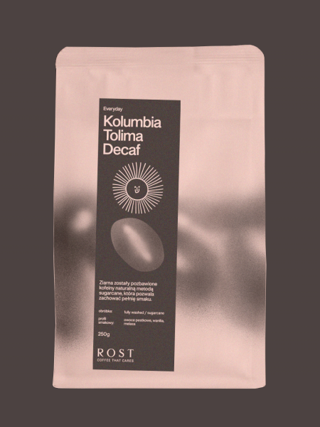 Kawa ROST Kolumbia Tolima Decaf 250g
