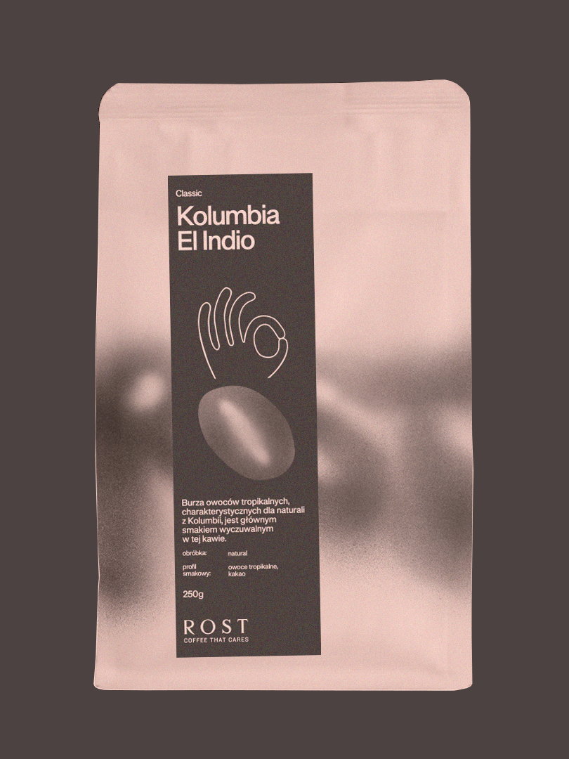 Kawa ROST Kolumbia El Indio 250g zdjęcie 1