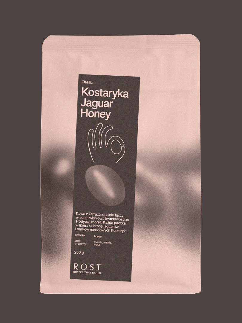 Kawa ROST Kostaryka Jaguar Honey 250g zdjęcie 1