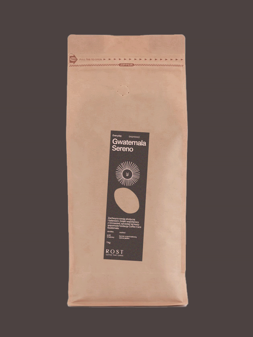 Kawa ROST Gwatemala Sereno Espresso 1kg zdjęcie 1